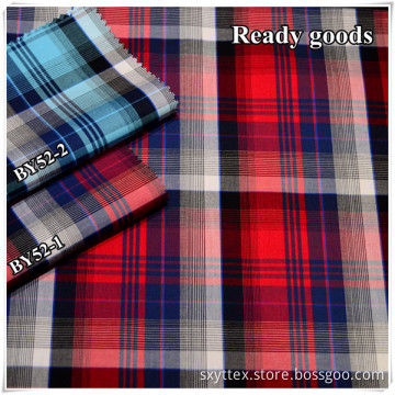 Ready Goods 100%Cotton 50*50 Fabric For Men'S Shirt